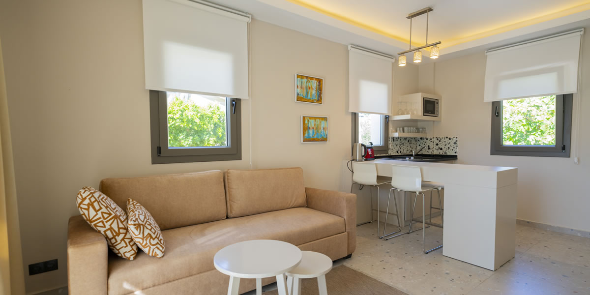 One Bedroom Terrace Apartments Oludeniz