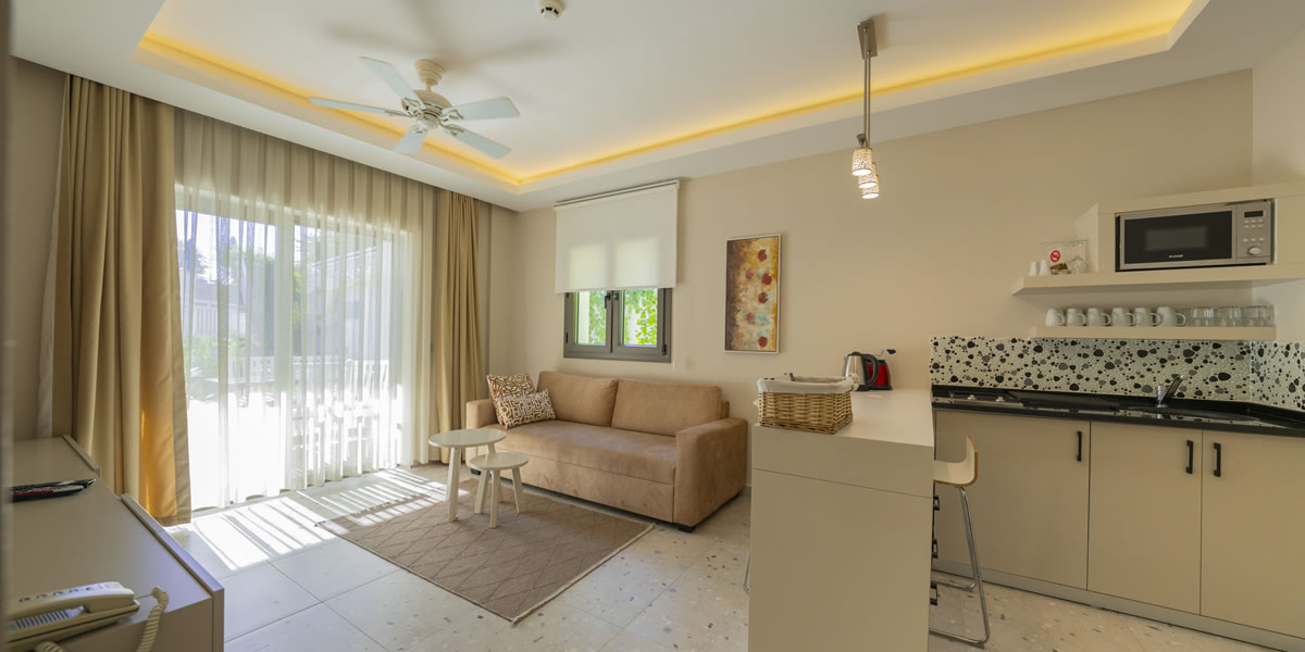One Bedroom Terrace Apartments Oludeniz