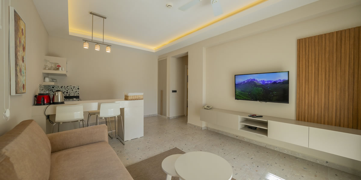 One Bedroom Terrace Apartments Oludeniz