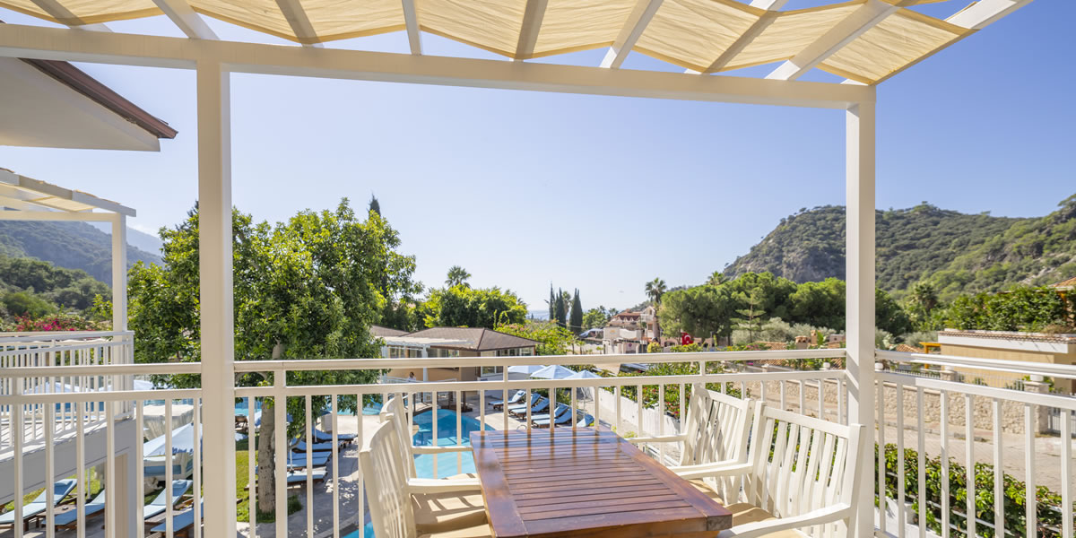 One Bedroom Terrace Apartments Oludeniz
