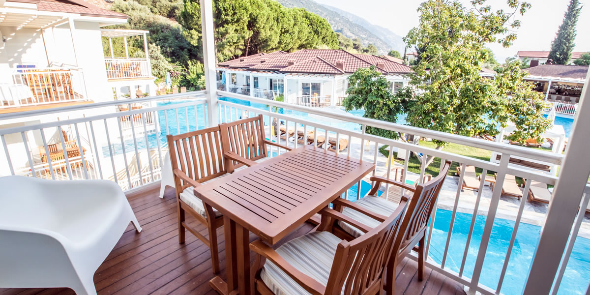 One Bedroom Terrace Apartments Oludeniz