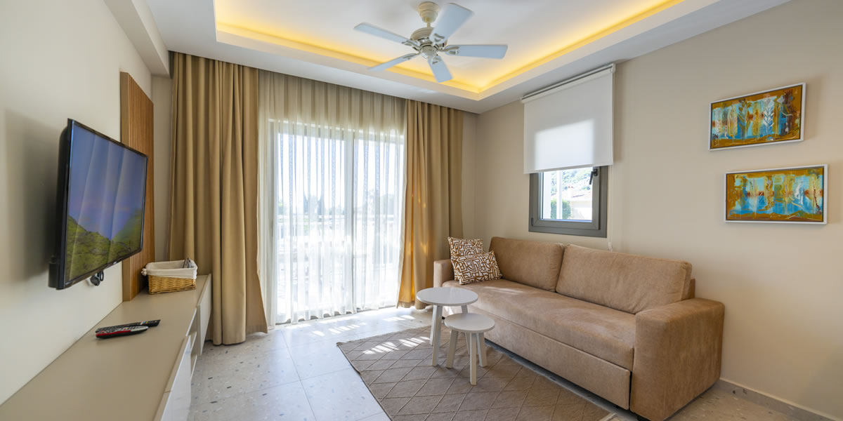 One Bedroom Terrace Apartments Oludeniz