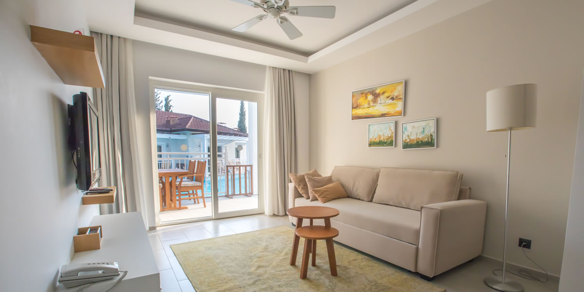 Swim Up One Bedroom Apartments Oludeniz